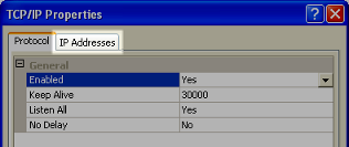 click ip address tab