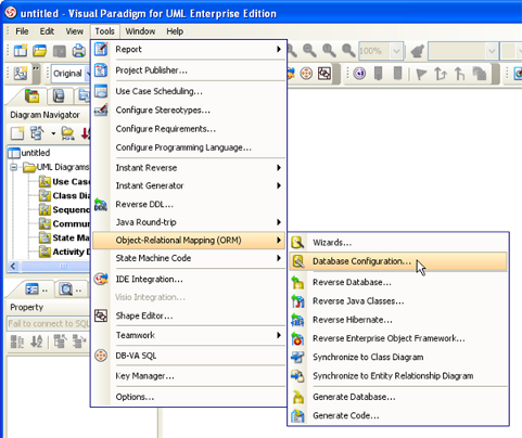 tool orm db config
