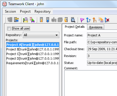 project list