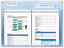 Generate MS Word 2007 doc