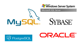 Wide range of database support