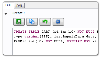 Screening database language statements