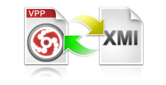 XMI import and export