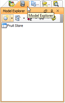 open model explorer