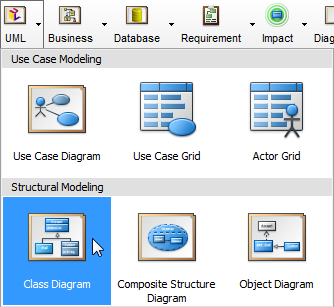 create class diagram