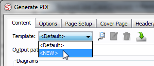 add new report template