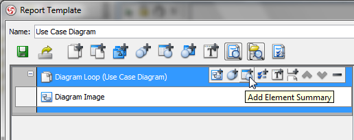 add element summary