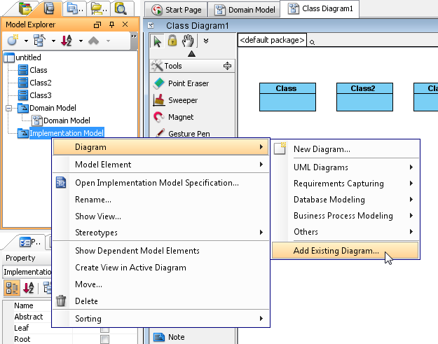 add existing diagram