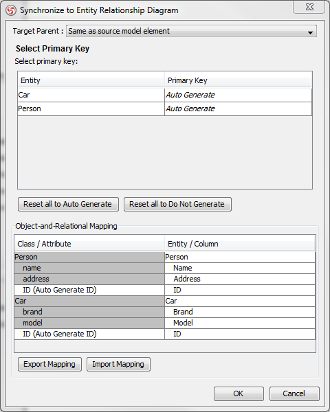 sync name