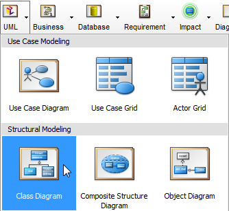 create class diagram