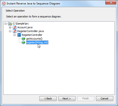 select register