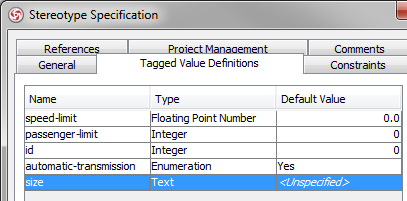 all tagged values