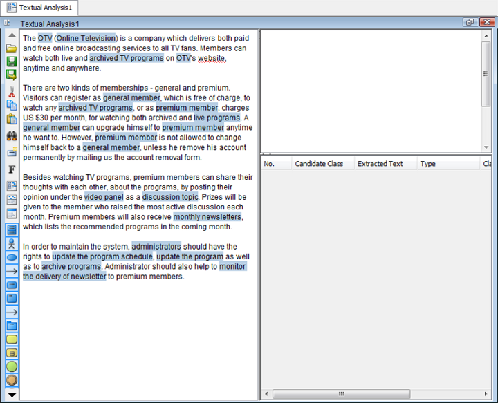 textual analysis