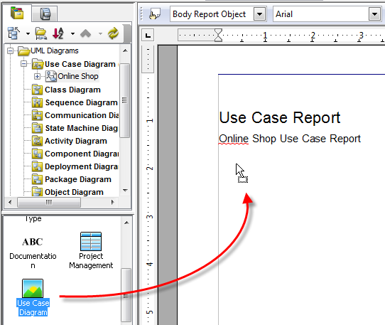 drag diagram template