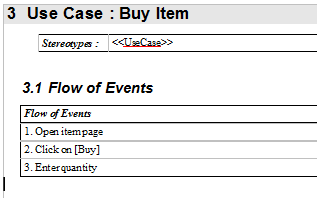 flow of events updated