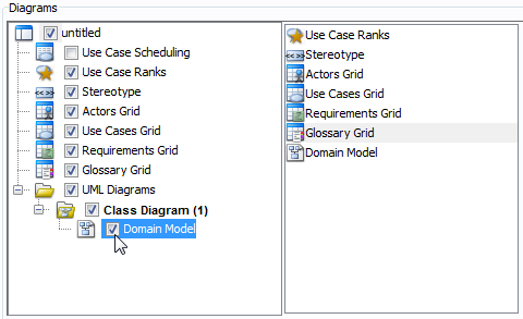 select diagram