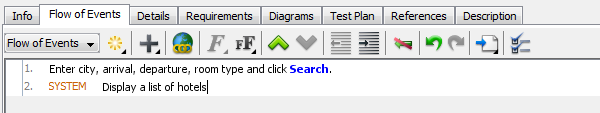 sys response entered
