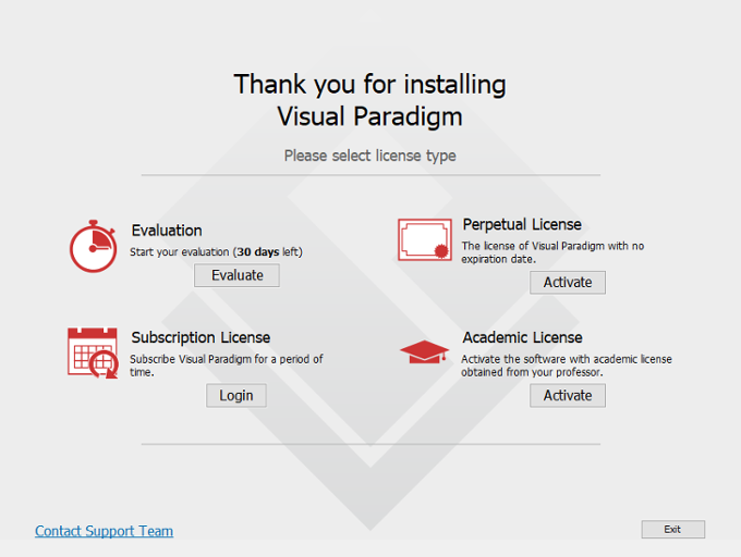 visual paradigm quiz