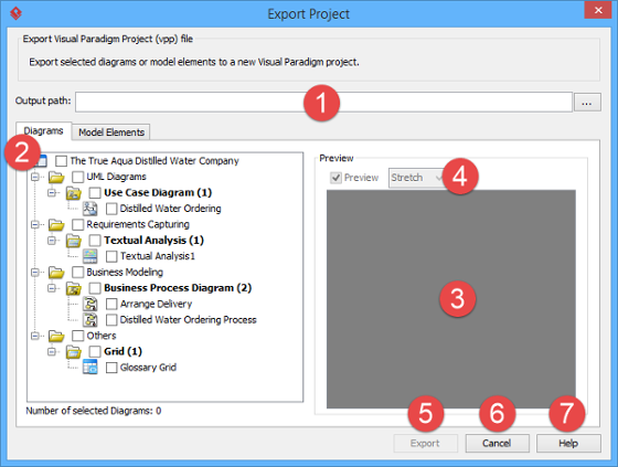 visual paradigm export image without watermark