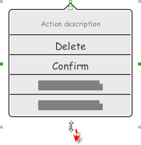 Resizing an action sheet to show more actions