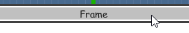 Clicking on frame's title bar