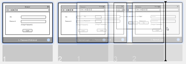  Reordering wireframes