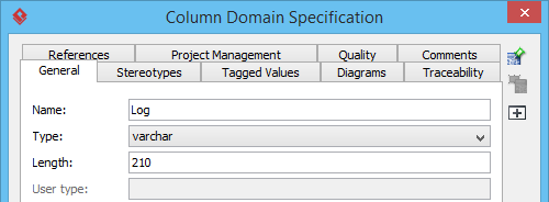 Specifying the properties of the domain