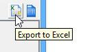 To Click Export to Excel