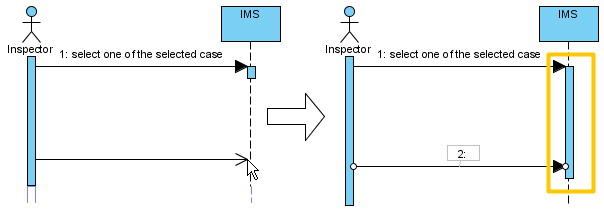 visual paradigm change sequence number