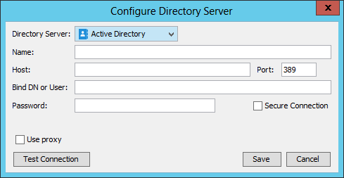 Selecting Active Directory
