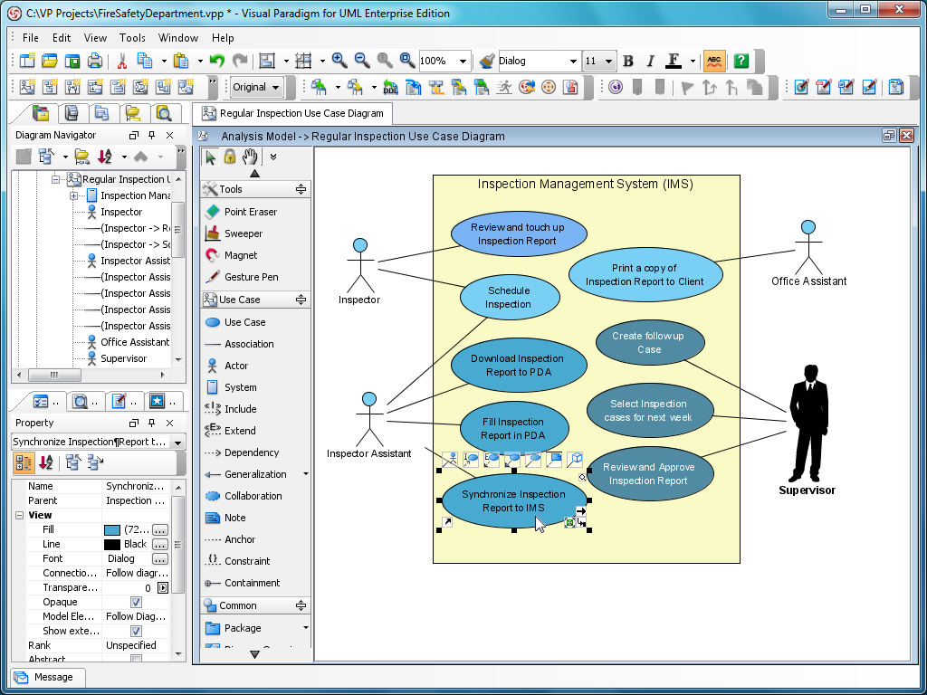 Full Visual Paradigm for UML Standard Edition screenshot
